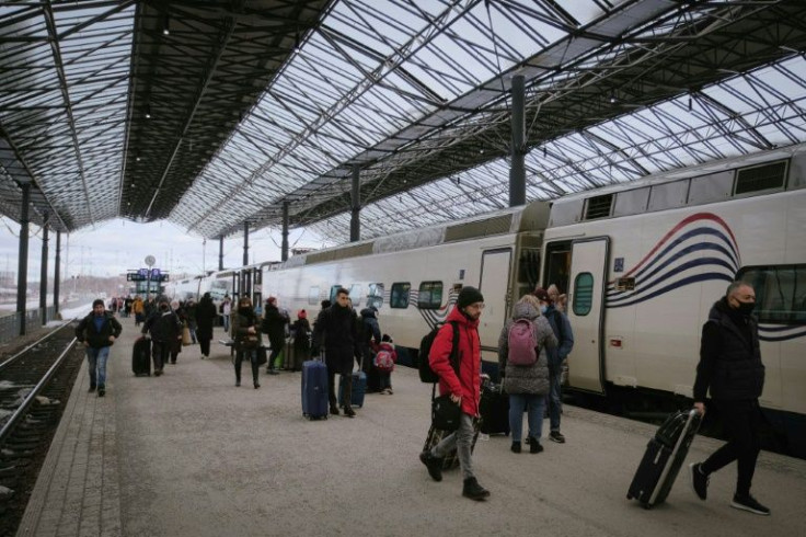 The Finnish government has decided that operating the rail link is no longer possible under burgeoning EU sanctions against Russa