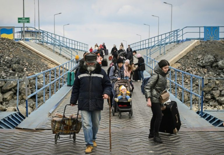 The UN refugee agency said 3,725,806 Ukrainians had fled the country