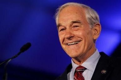 Representative Ron Paul (R-TX) speaks during the Republican Leadership Conference in New Orleans, Louisiana June 17, 2011.