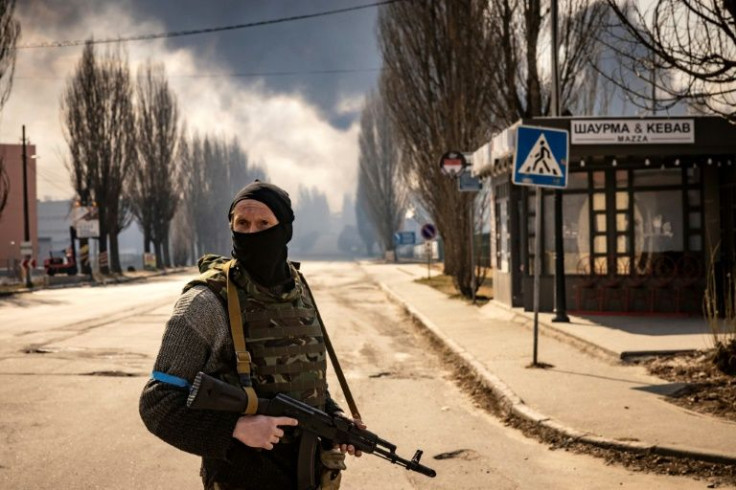 Moscow said it had destroyed Ukraine's largest remaining military fuel depot, at Kalynivka near the capital Kyiv