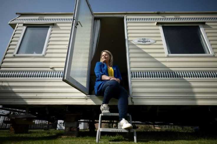 Tanya Chenery has offered the use of her static caravan just outside the town