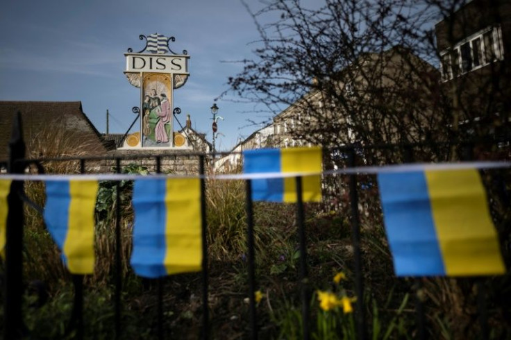 Diss in eastern England has rallied to help Ukrainian refugees fleeing the invasion