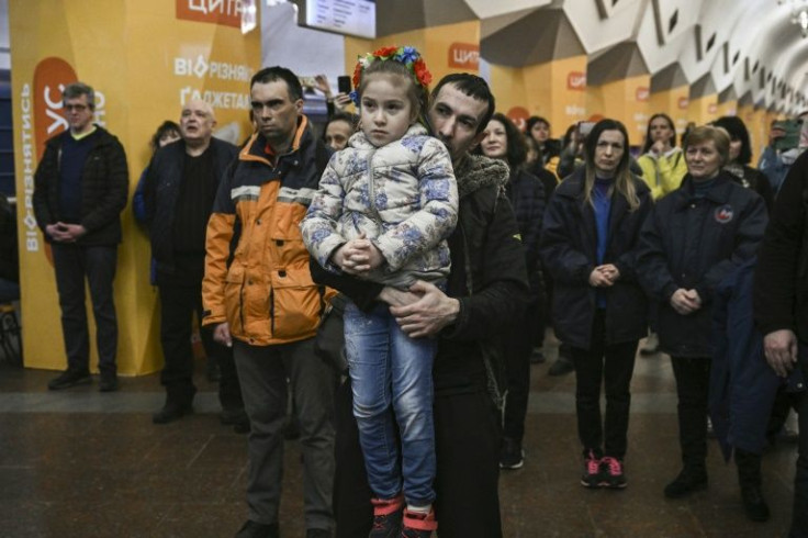 The performance also included a tune by Myroslav Skoryk -- a Ukrainian composer who died in 2020 -- which is often used by President Volodymyr Zelensky in his videos and messages posted on social media