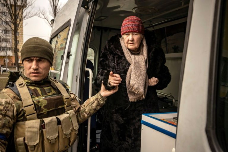 Tamara Osypchuk, 72, says she feels great inspiration to write poems "when there are explosions"