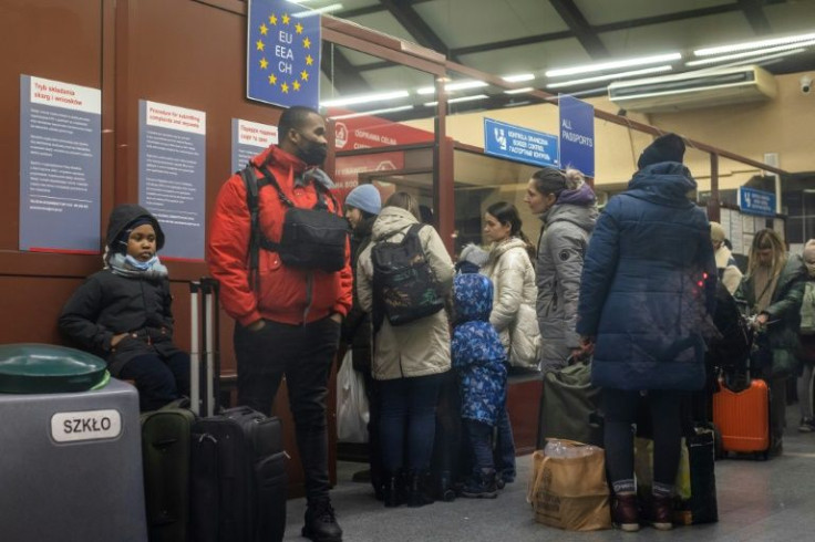The UN refugee agency, UNHCR, says that 3,821,049 Ukrainians have fled the country