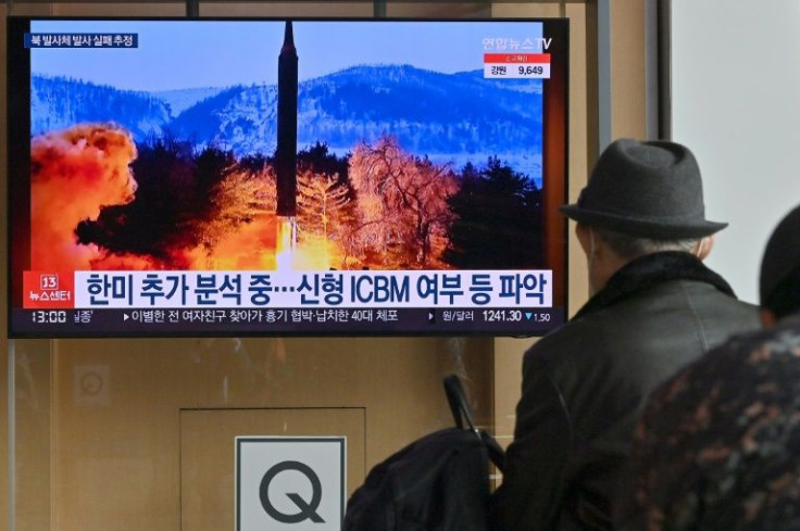North Korean last week fired an ICBM at full range for the first time since 2017