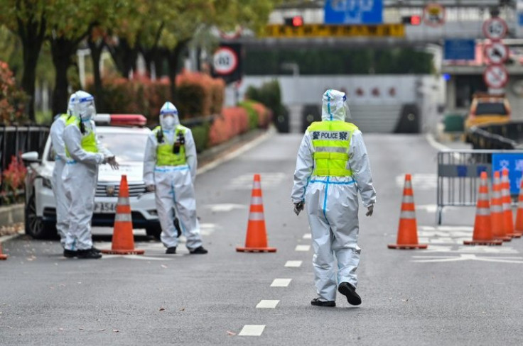 Shanghai's sprawling eastern district known as Pudong was put under a virus lockdown as the metropolis has become China's Covid hotspot