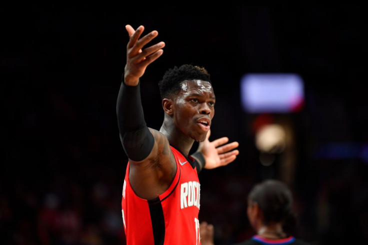 Dennis Schroder #17 of the Houston Rockets