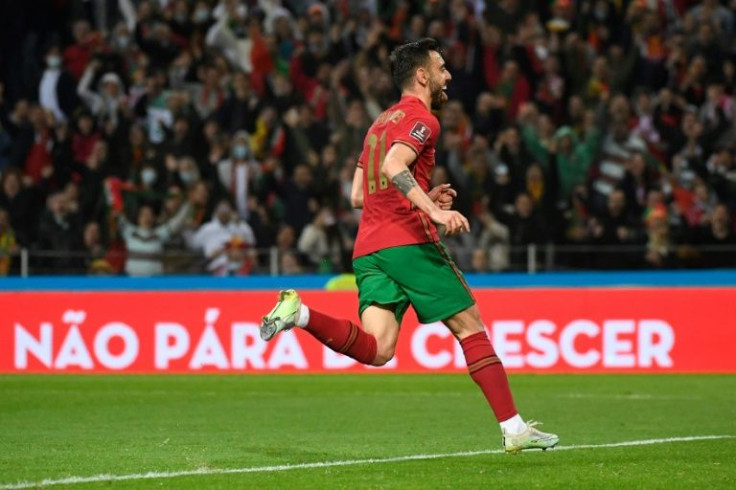 Bruno Fernandes struck twice to secure Portugal's World Cup qualification