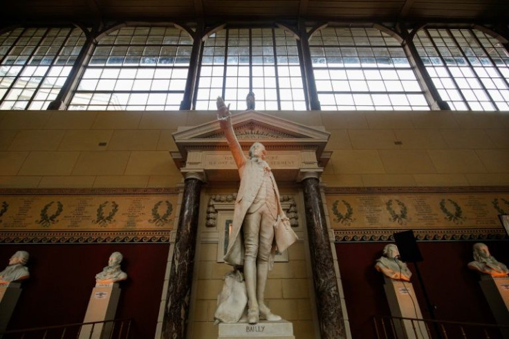 The meeting in 1789 in the Real Tennis Room was presidedd by astronomer and mathematician Jean Sylvain Bailly