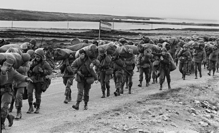 Almost 15,000 Argentine soldiers were sent to occupy the Falkland Islands archipelago, which at the time had a population of less than 2,000 and no standing army