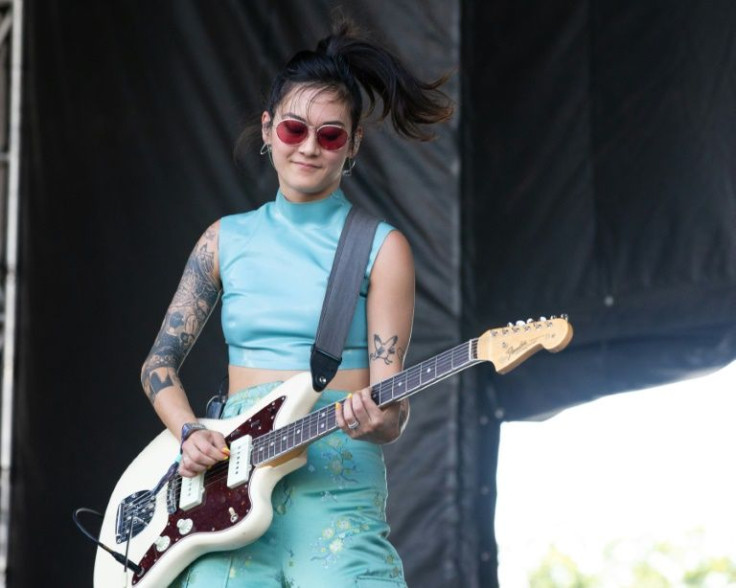 Michelle Zauner of Japanese Breakfast, shown here performing in Austin in 2018, is among this year's eclectic crop of nominees for the best new artist Grammy