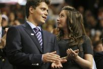 Bristol Palin and boyfriend Levi Johnston at the 2008 Republican National Convention in St Paul