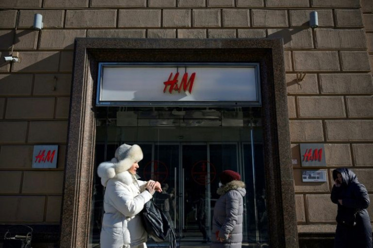 H&M is among hundreds of Western companies, including retailers, that have closed shops in Russia following Moscow's invastion of Ukraine
