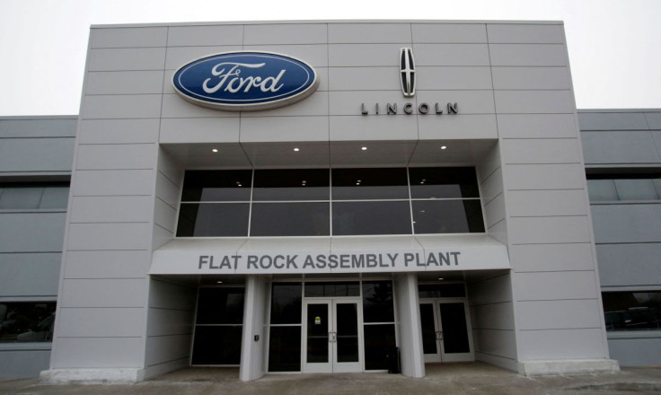 An entrance to the Ford Motor Co. Flat Rock Assembly Plant is seen in Flat Rock, Michigan, U.S. January 3, 2017. 