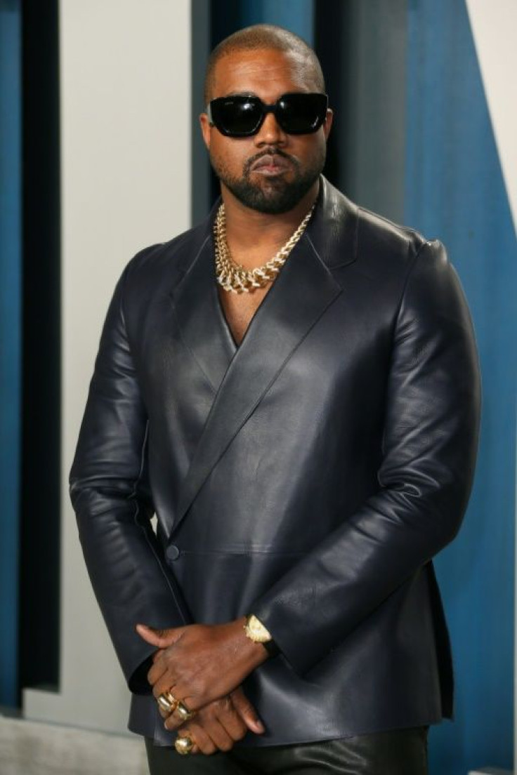 Kanye West, shown here at the 2020 Vanity Fair Oscar Party, is in the running for five Grammys in 2022 -- but whether he will perform is up in the air