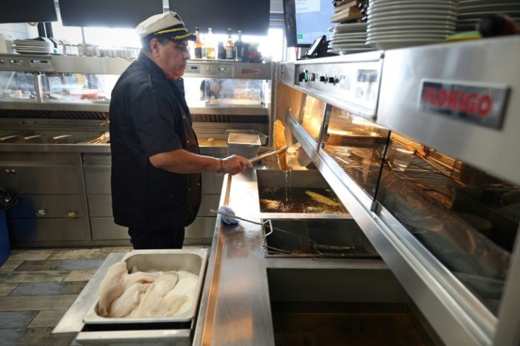 Russia supplied between 30 and 40 percent of fish sold in British fish and chip shops but the UK has now hit Russian exports with a 35-percent tariff