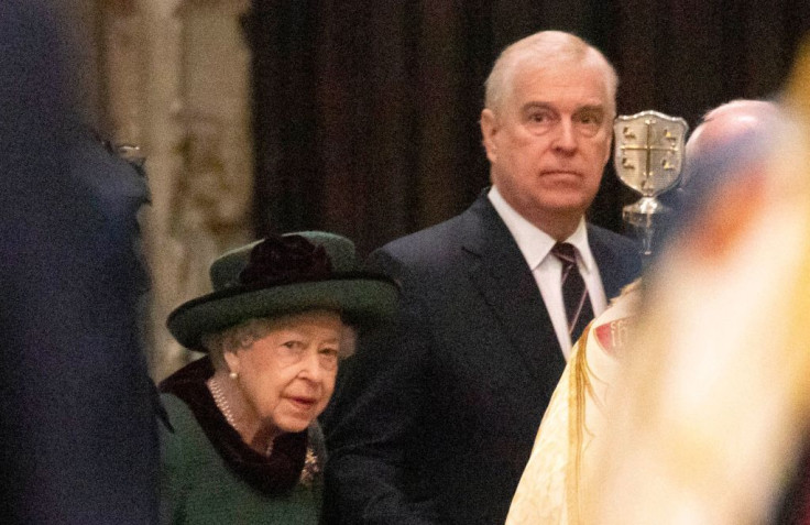 Prince Andrew and Queen Elizabeth