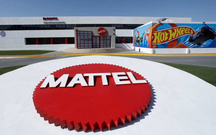 The Mattel company logo is pictured at the entrance of the Montoi plant in the municipality of Escobedo, Mexico March 15, 2022. 