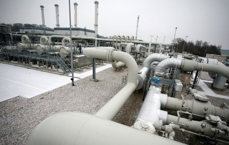 A general view of the WINGAS gas storage facility near the northern German town of Rehden January 7, 2009.