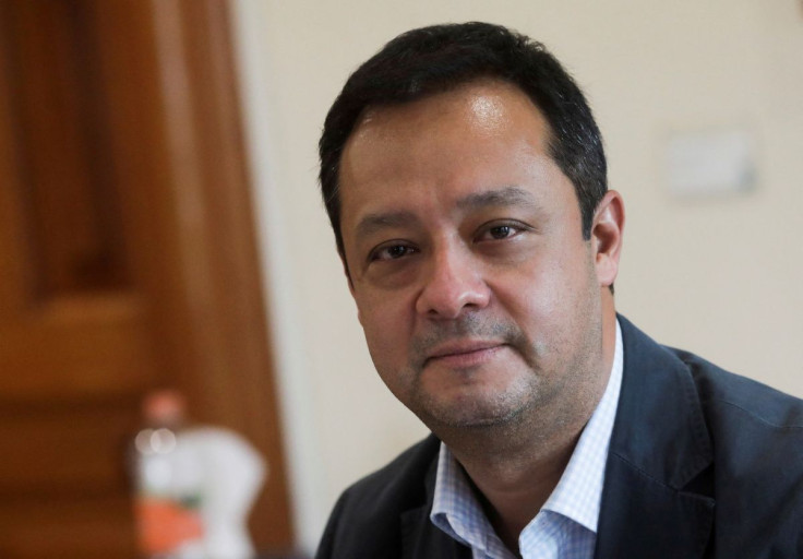 Mexican Deputy Finance Minister Gabriel Yorio is seen during an interview with Reuters at the National Palace in Mexico City, Mexico September 9, 2020. 