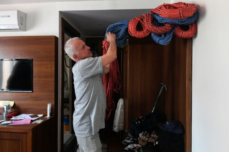 Seventy-year-old French mountaineer Marc Batard is aiming to become the oldest person to climb Everest without supplemental oxygen and at the same time find a new, safer route