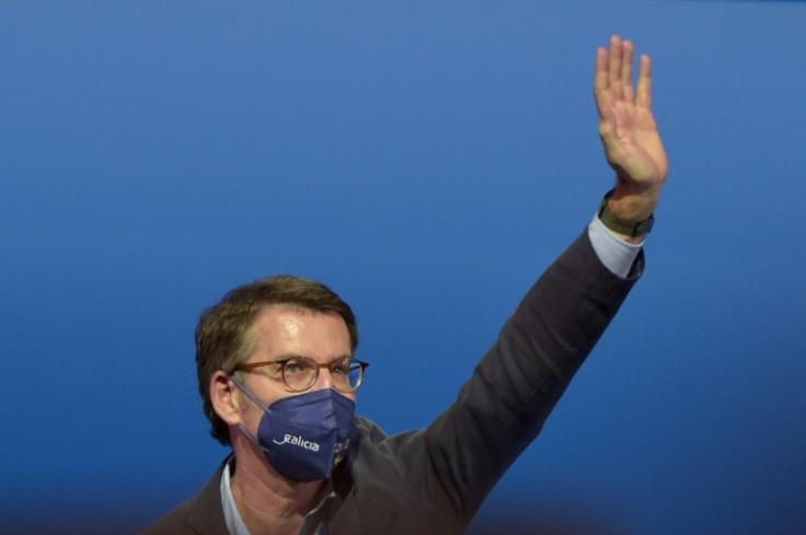 The Galician leader is the only candidate running to take over the opposition Popular Party from Pablo Casado