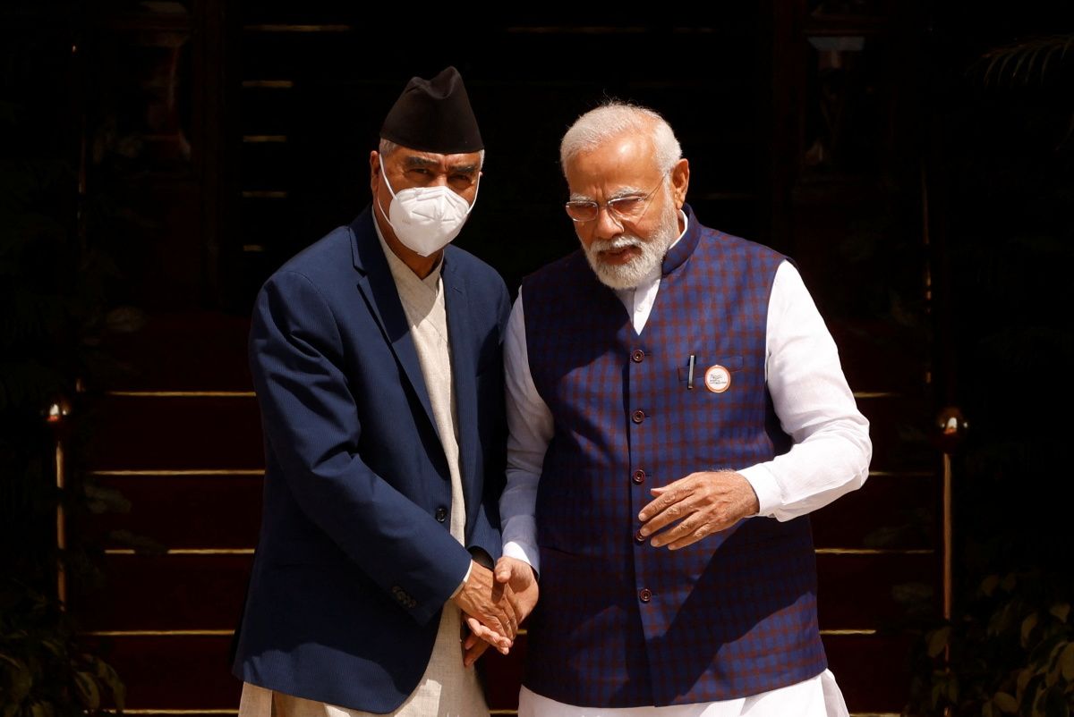 nepal prime minister visit to india