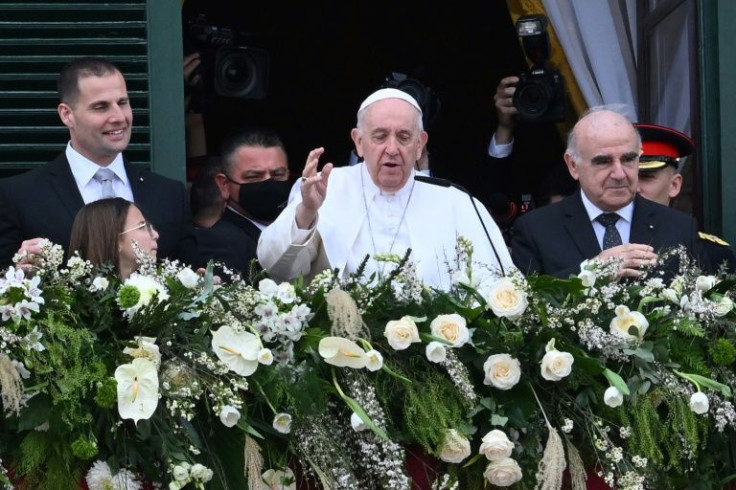 Pope Francis's visit to Malta was delayed two years due to the coronavirus pandemic