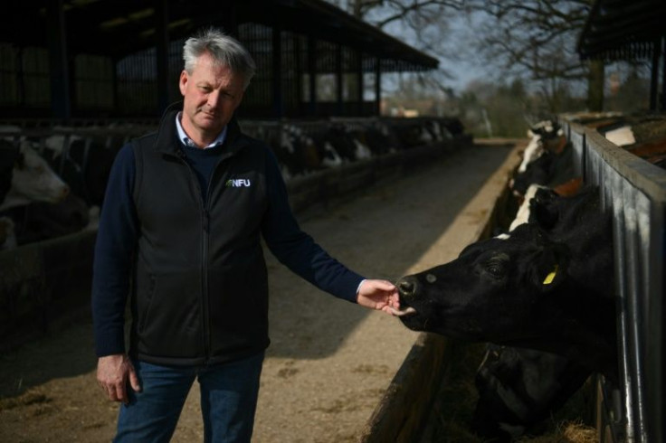 The owner of Westons Farm, Dave Exwood, says farms like his have become more and more reliant on animal slurry to grow crops and cut costs