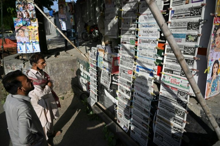 Pakistan's newspapers were packed with stories about the weekend's dramatic political moves
