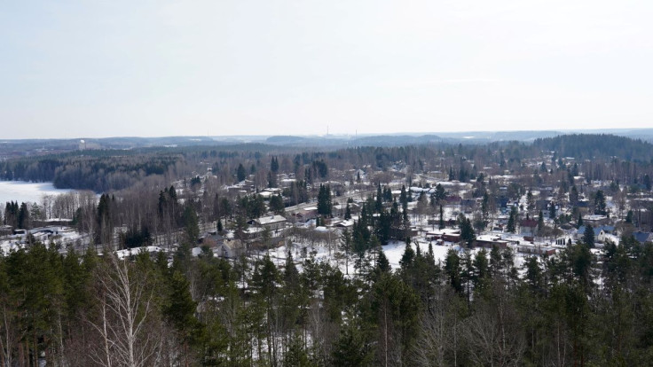A general view of Imatra, Finland March 23, 2022.