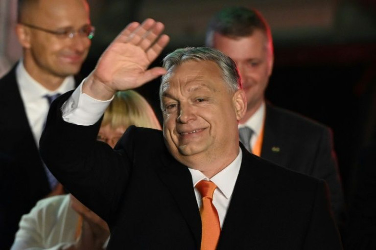 Viktor Orban's Fidesz party extended its parliamentary majority by two seats with turnout at near record levels
