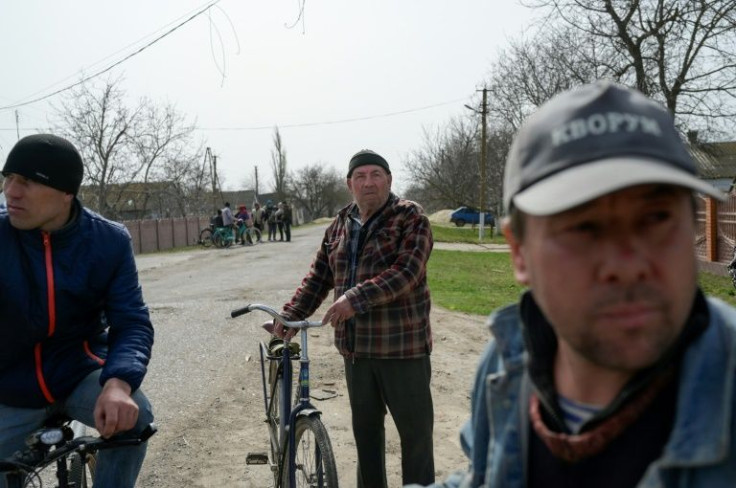 The village of Zeleny Gai in south Ukraine has had some respite in attacks since the frontline with Russian forces moved southeast