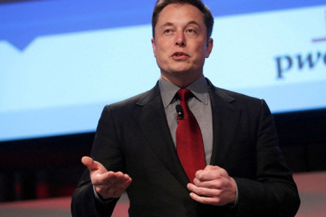 Elon Musk talks at the Automotive World News Congress at the Renaissance Center in Detroit, Michigan, January 13, 2015.   