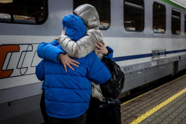 The UN refugee agency said 4,244,595 Ukrainians had fled across the country's borders since the war began on February 24