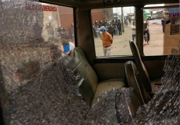 President Pedro Castillo called for 'calm and serenity' after the sometimes violent protests
