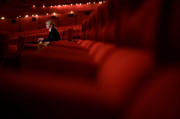 Empty seats: Olga Zinyakova, head of Karo, one of Russia's top cinema chains