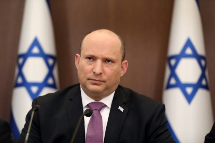 Israeli Prime Minister Naftali Bennett at a recent cabinet meeting