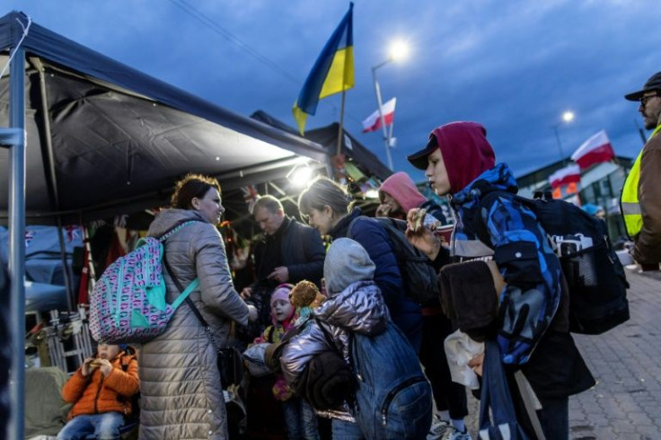 The UN refugee agency said 4,278,789 Ukrainians had fled the country since the war began