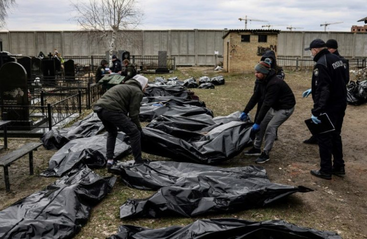 Bucha -- a commuter town on Kyiv's doorstep -- was occupied by Russian forces in the early days of the invasion