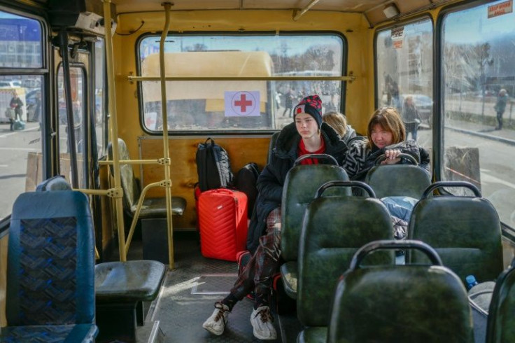 The International Committee of the Red Cross says thousands are still trapped in besieged Mariupol