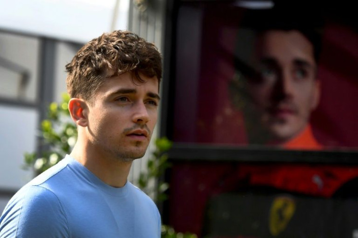 Ferrari's Charles Leclerc arrives at Albert Park leading the drivers' championship