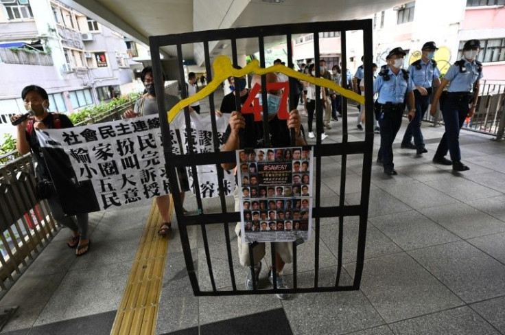The 47 activists want the reporting restrictions on their trial lifted but the requests have been opposed by the prosecution and denied by the courts