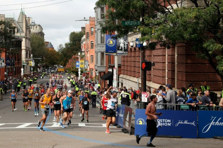 Boston Marathon organisers say athletes from Russia and Belarus will be barred from competing in the April 18 race