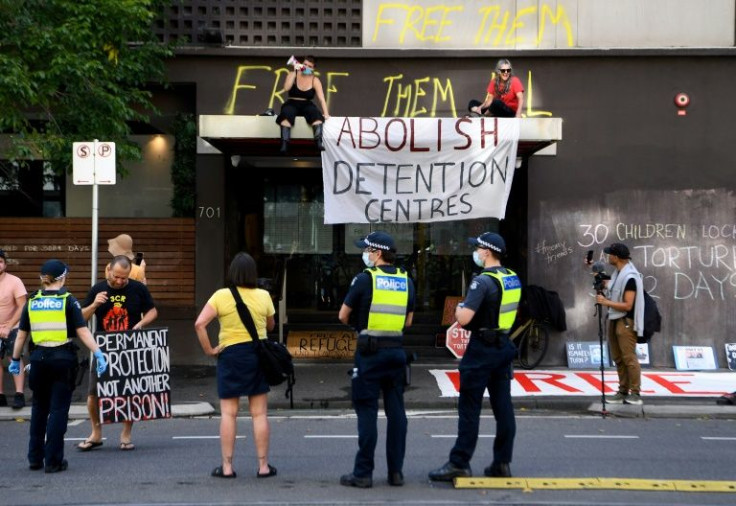 Australia has released the last refugees held in a former hotel where tennis superstar Novak Djokovic was detained earlier this year