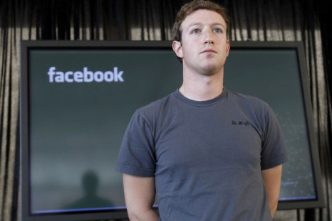 Facebook CEO Mark Zuckerberg listens to a question from the audience in San Francisco