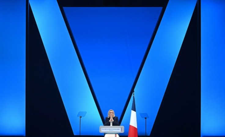 Le Pen said Thursday that she had never been 'so close' to power at a jubilant final rally in her party's southern stronghold of Perpignan