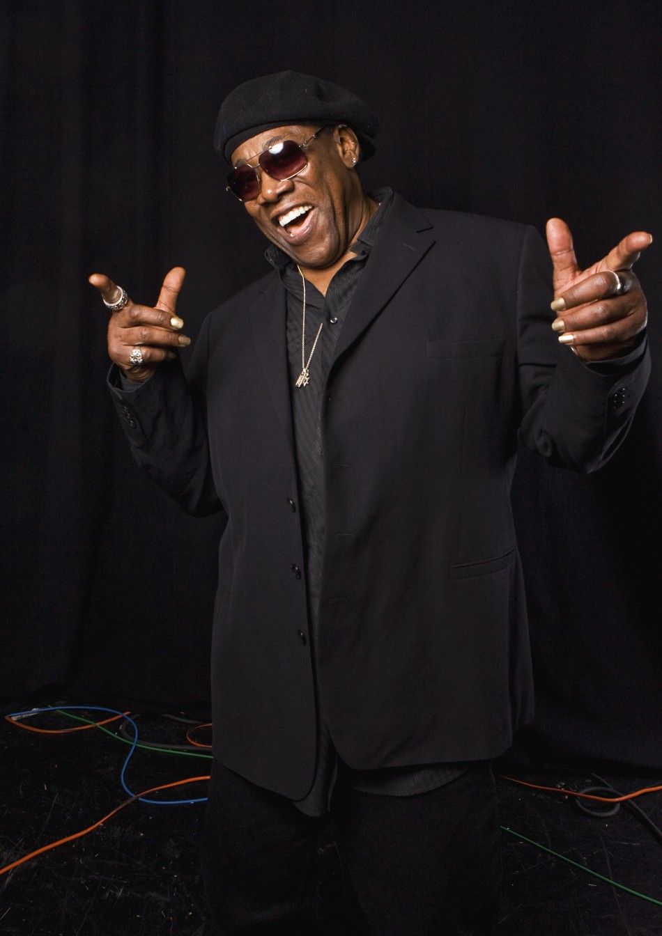 Musician Clarence Clemons poses for a portrait while promoting his new book quotBig Manquot in New York