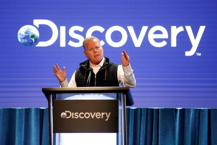 President and CEO of Discovery David Zaslav speaks during the Discovery portion of the Television Critics Association (TCA) Summer Press Tour in Beverly Hills, California, U.S., July 25, 2019. 